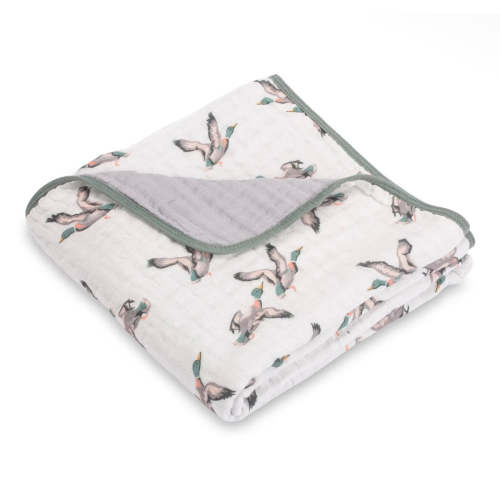 Mallard Muslin Blanket – The Trendy Three