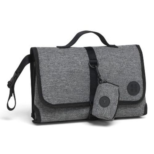 Huggies Portable Changing Station with Change and Toss Dispenser - Gray Heather: Travel Changing Pads, Solid Pattern, 30 x 12 x 0.3 Inches