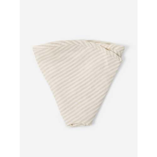 Linen Nursing Pillow Cover (Natural Striped)