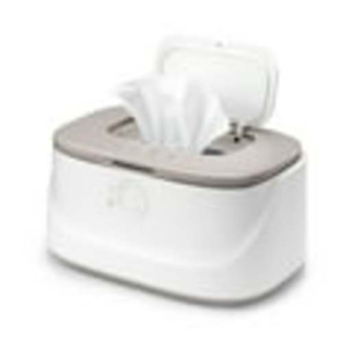 Suerbeaty Baby Wipe Warmer, Innovative Spring & Child Lock Design, Large Capacity Wipes Dispenser, Fast Heating, 3 Modes of Temperature Heating Control, Diaper Wipe Warmer with Night Light