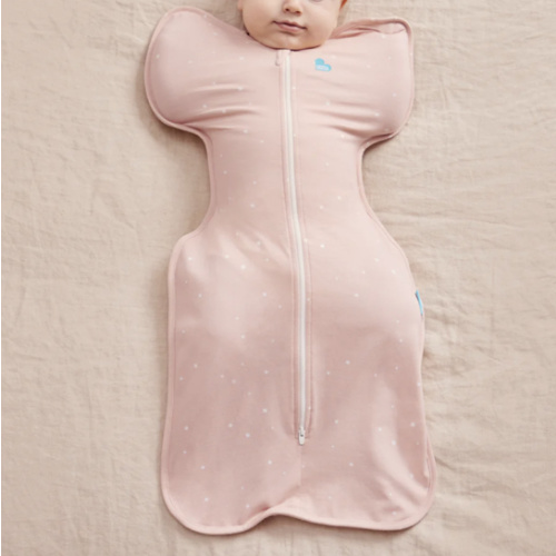 Swaddle Up™ 1.0 TOG Cotton Powder Pink Twinkle