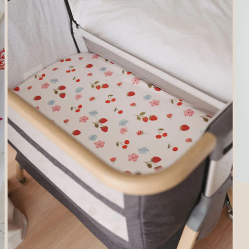 Waterproof Co Sleeper Fitted Sheet - Evie