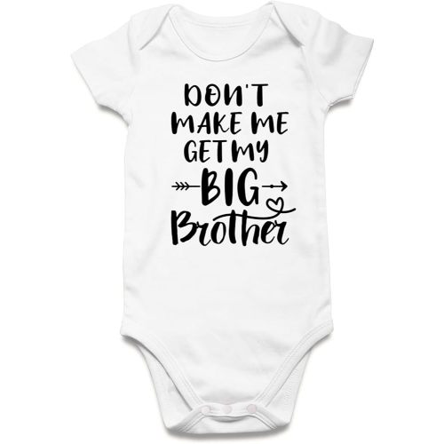 UNIFACO Unisex Baby Funny Saying Outfit Short and Long Sleeve Bodysuits Romper 0-18M