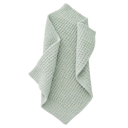 Phufy® Bliss Waffle Mini Blanket, Mist Green
