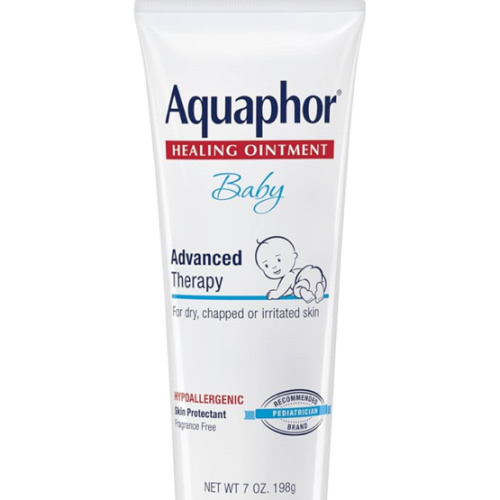 Aquaphor Baby Healing Ointment Advanced Therapy Skin Protectant, Dry Skin and Diaper Rash Ointment, 7 Oz Tube
