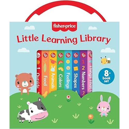 Fisher-Price: Little Learning Library (8-Book Set)