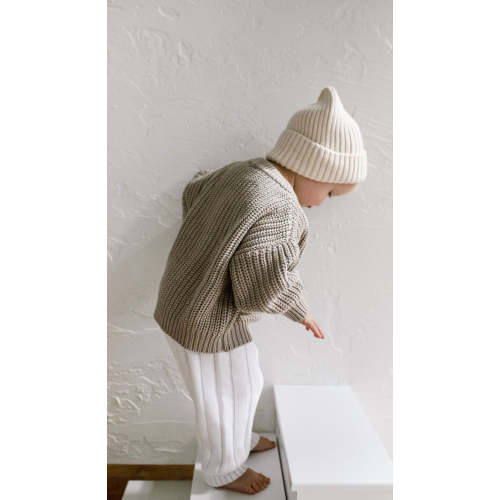 ‘Taupe’ Chunky Knit Sweater