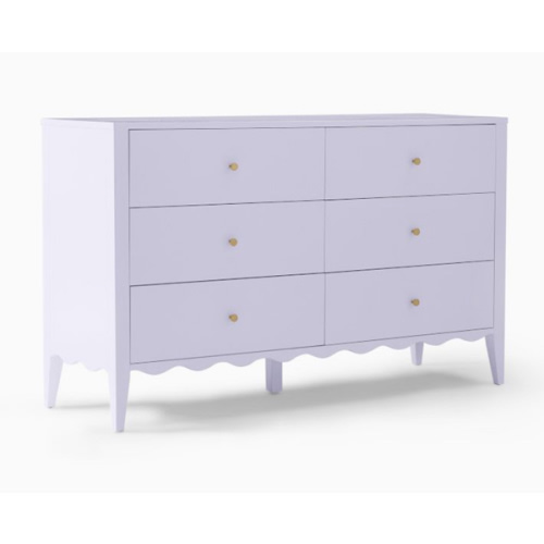 Kids Daisy 6-Drawer Dresser (55")