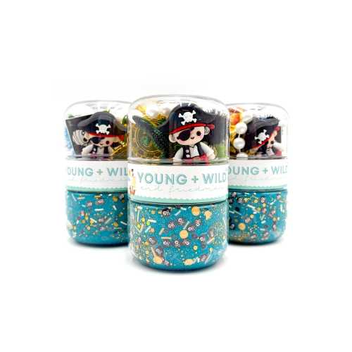 Pirate Grab & Go Dough Jar