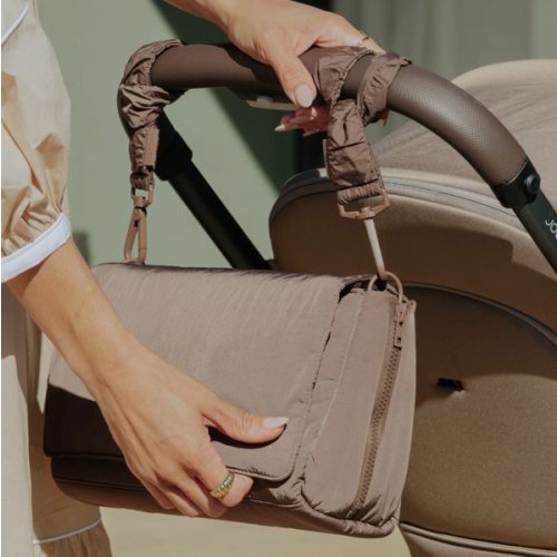 Convertible Stroller Caddy Crossbody - HAZELNUT