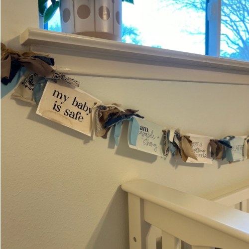 Birth Affirmation Banner ☁️