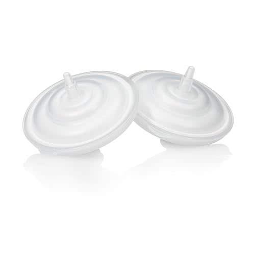 Motif Medical Silicone Diaphragms Replacement Parts - Compatible w/Motif Luna Breast Pump - Durable Motif Replacement Pump Parts - Spare Breastfeeding Essentials for Home & Work (Set of 2)
