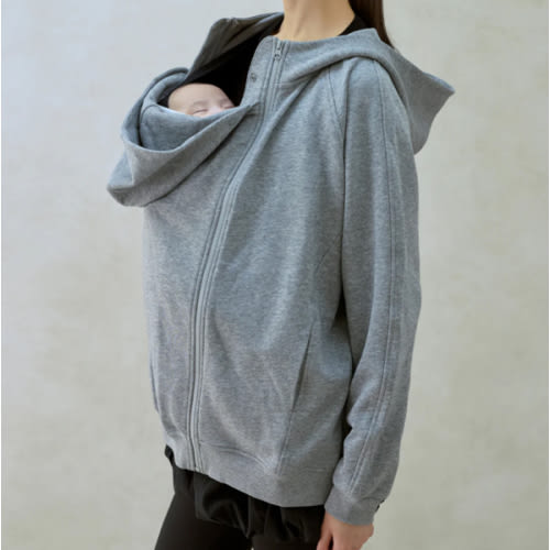 Babywearing Outerwear Zip Up Hoodie