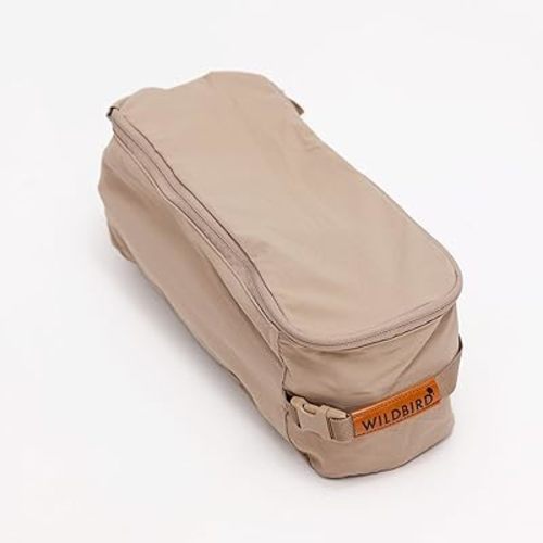 WildBird - Aerial Carry Bag - for the Aerial Buckle Baby Carrier (Desert Lark) - Breathable, Lightweight, Durable - Quick Drying, Moisture Wicking - Polyester, Nylon, Spandex - Baby Bag, New Mom Gifts