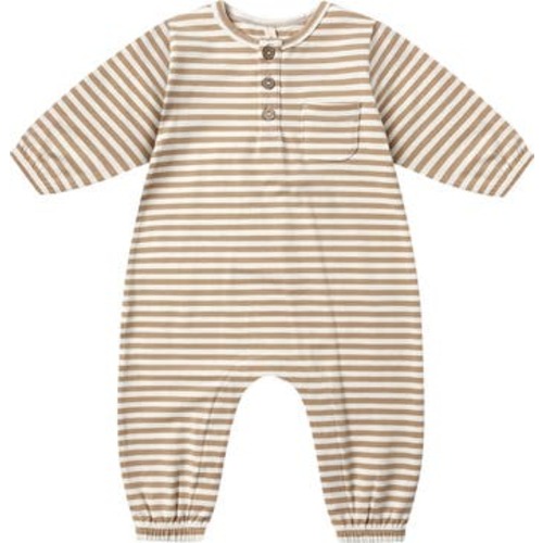 Stripe Stretch Organic Cotton Romper