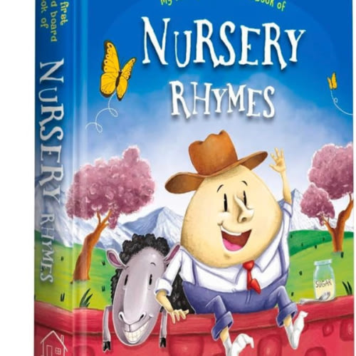 Nursery Rhymes Board Book: Illustrated Classic Nursery Rhymes (My First Book series)