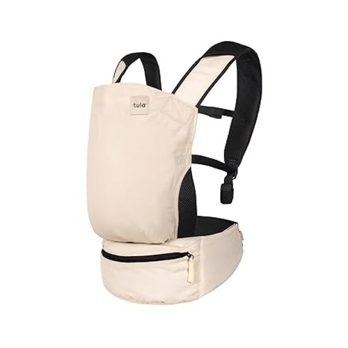 Tula Lite Carrier Ergonomic for Newborn to 30 Pounds - Cream