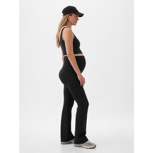 Gap Maternity Power Full Panel Flare Leggings