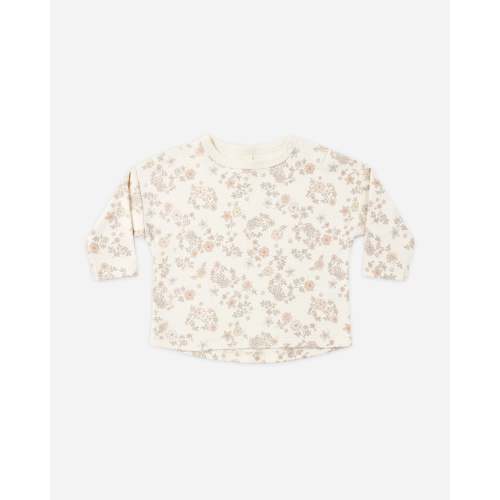 Long Sleeve Tee Floral Vine – Quincy Mae