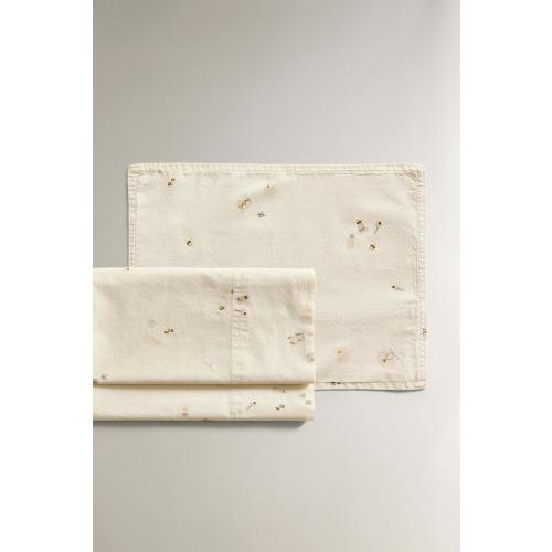 SET OF PRINTED MINI CRIB SHEETS