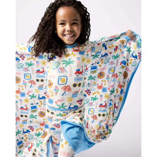 Ciao Bella Large Cloud Blanket | Little Sleepies