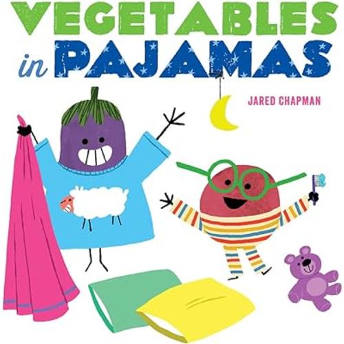 Vegetables in Pajamas: A Board Book