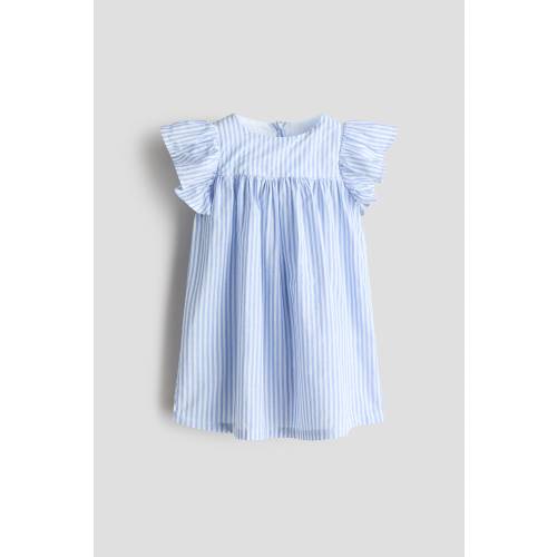 PATTERNED EMPIRE-WAIST DRESS