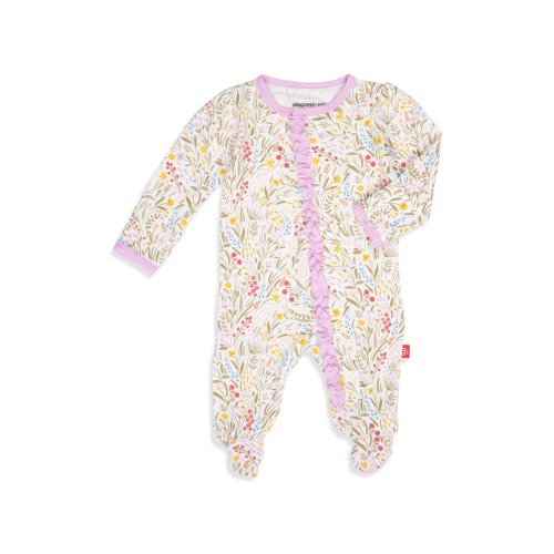 MAGNETIC ME Ashleigh Ruffle Magnetic Footie, Purple