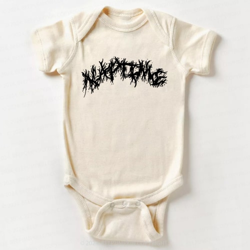 Nap Time Heavy Metals Bodysuit For Baby 8