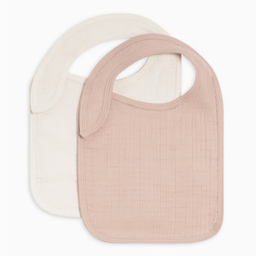 2-Pack Muslin Bibs