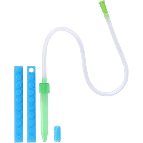 Nasal Aspirator for Baby with 20 Hygiene Filters, Reusable Infant Nose Cleaner, Easy to Use and Clean, 0+Newborn-Portable for Both Travel and Home Use-Green