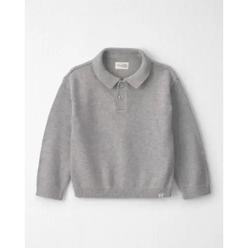 Toddler Boy Organic Cotton Sweater Knit Polo - Little Planet | Carter's