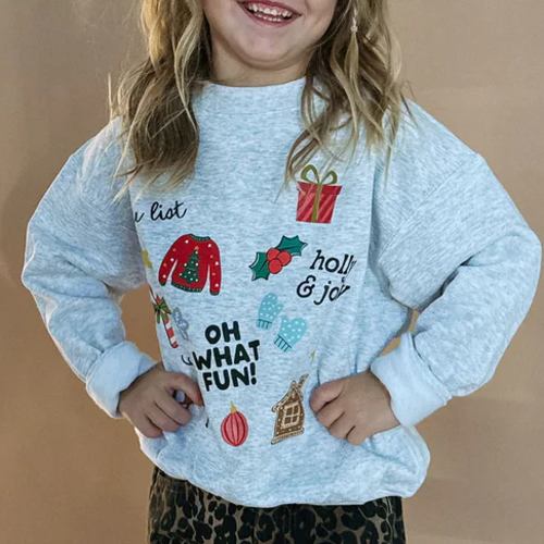 ETTA OG | youth oh what fun sweatshirt