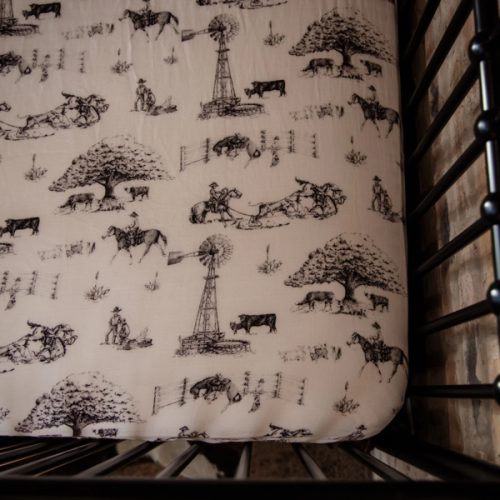 Heaven on Earth Bamboo Muslin Crib Sheet – Cowkid Clothing Company