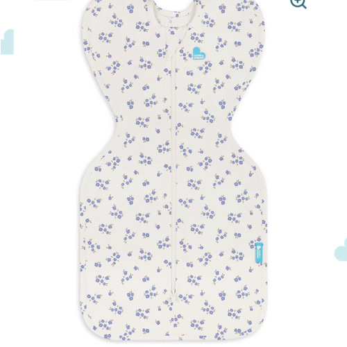 Swaddle Up™ 1.0 TOG Cotton Jacaranda Meadow