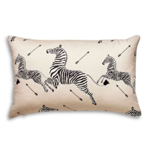 Zebra's Petite Lumbar Decorative Pillow, 22" x 14"