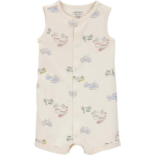 Carter's Child of Mine Baby Boy Romper, One-Piece, Sizes 0/3-24 Months