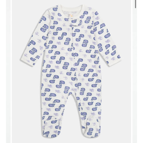 Infant Moby Zipper Footie