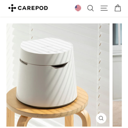 Carepod One - Stainless Steel Humidifier