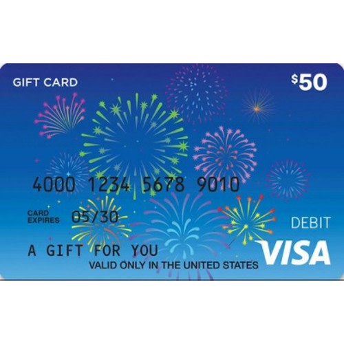 Visa Congrats eGift Card - $50 + $5 Fee