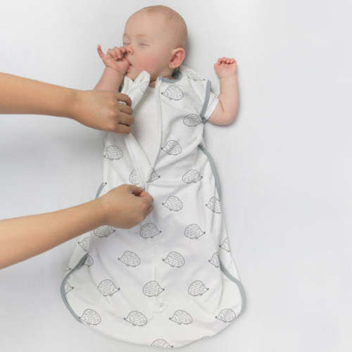 Transitional Swaddle Sack with Arms Up Sleeves & Mitten Cuffs, Tiny Arrows – SwaddleDesigns