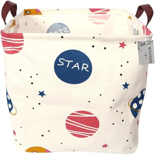 Storage Basket Canvas Organizer Bin