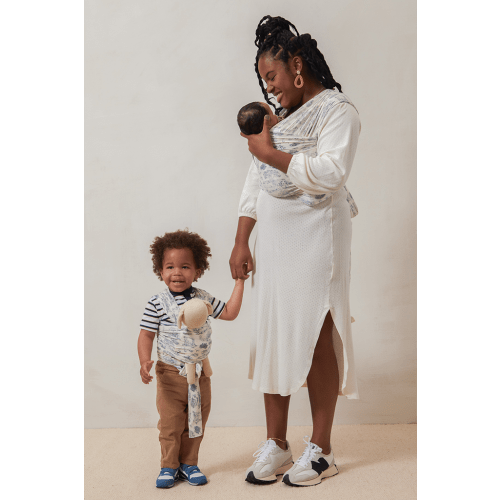 Bleu Toile Wrap + Dolly Bundle