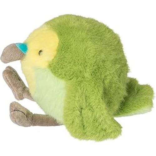 Mary Meyer Stuffed Animal Rolly Birds Small Plush Soft Toy, 5-Inches, Parakeet