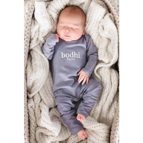 Personalized Full Length Snap Rompers