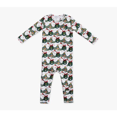 Dr. Seuss's The Grinch™ Wreath Organic Cotton Baby Pajama