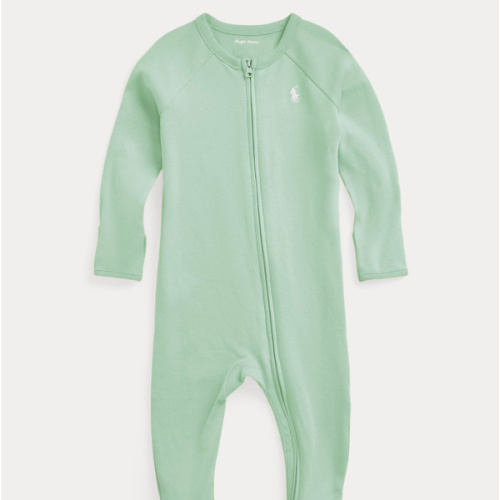 Cotton Interlock Footed Coverall