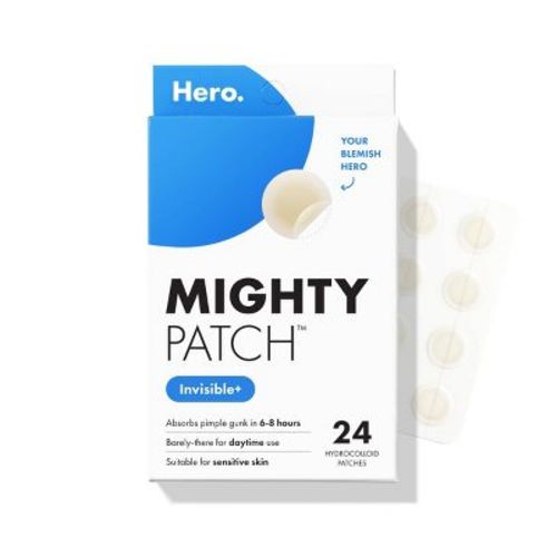 Hero Mighty Patch Invisible - 24ct: Paraben-Free, Sulfate-Free, Face Application, Acne-Prone Skin