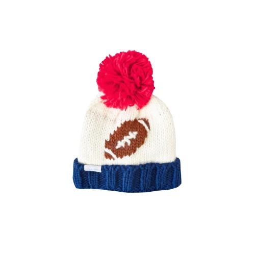 Football Bobble Hat, Small