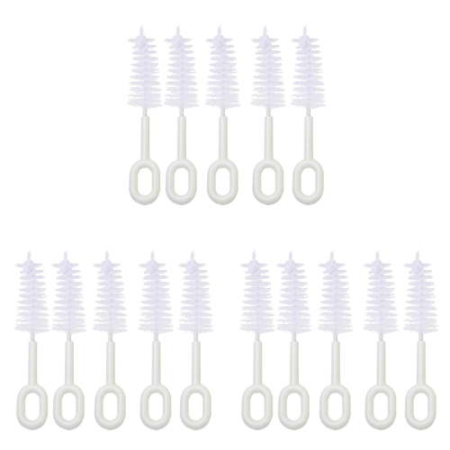 5/10/15 Pieces Nipple Bottle Brushes Baby Bottle Nipple Cleaner for Drinking Cups, Bottles and Tubes Bottle.